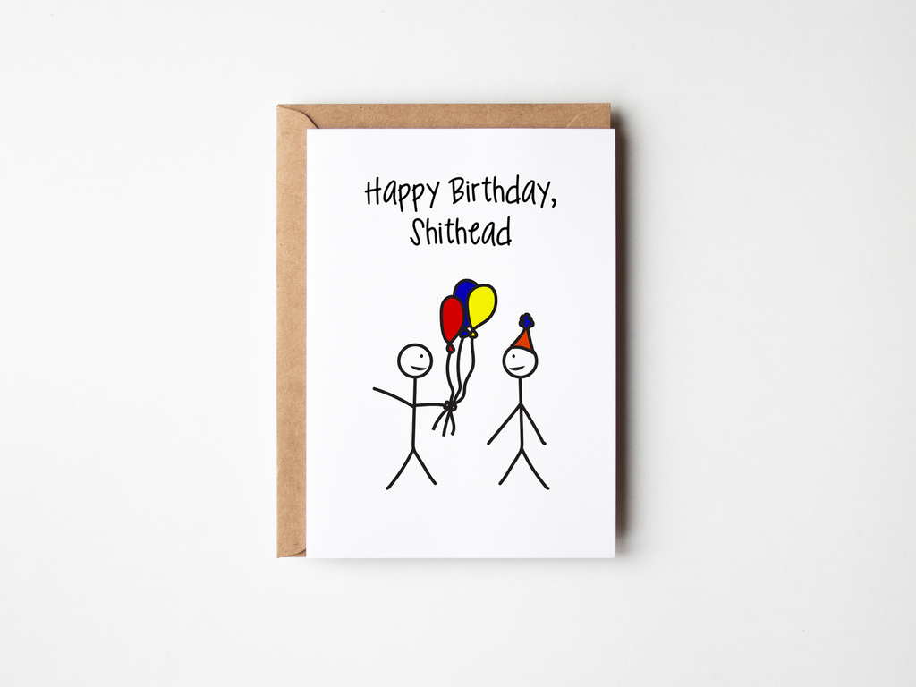 Digital adult birthday card